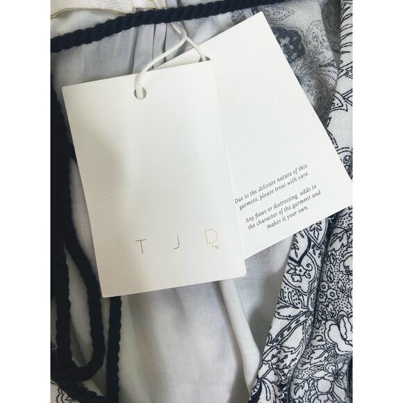 THE JETSET DIARIES TJD Cascara B&W Maxi Dress US XS NWT - Picture 13 of 16